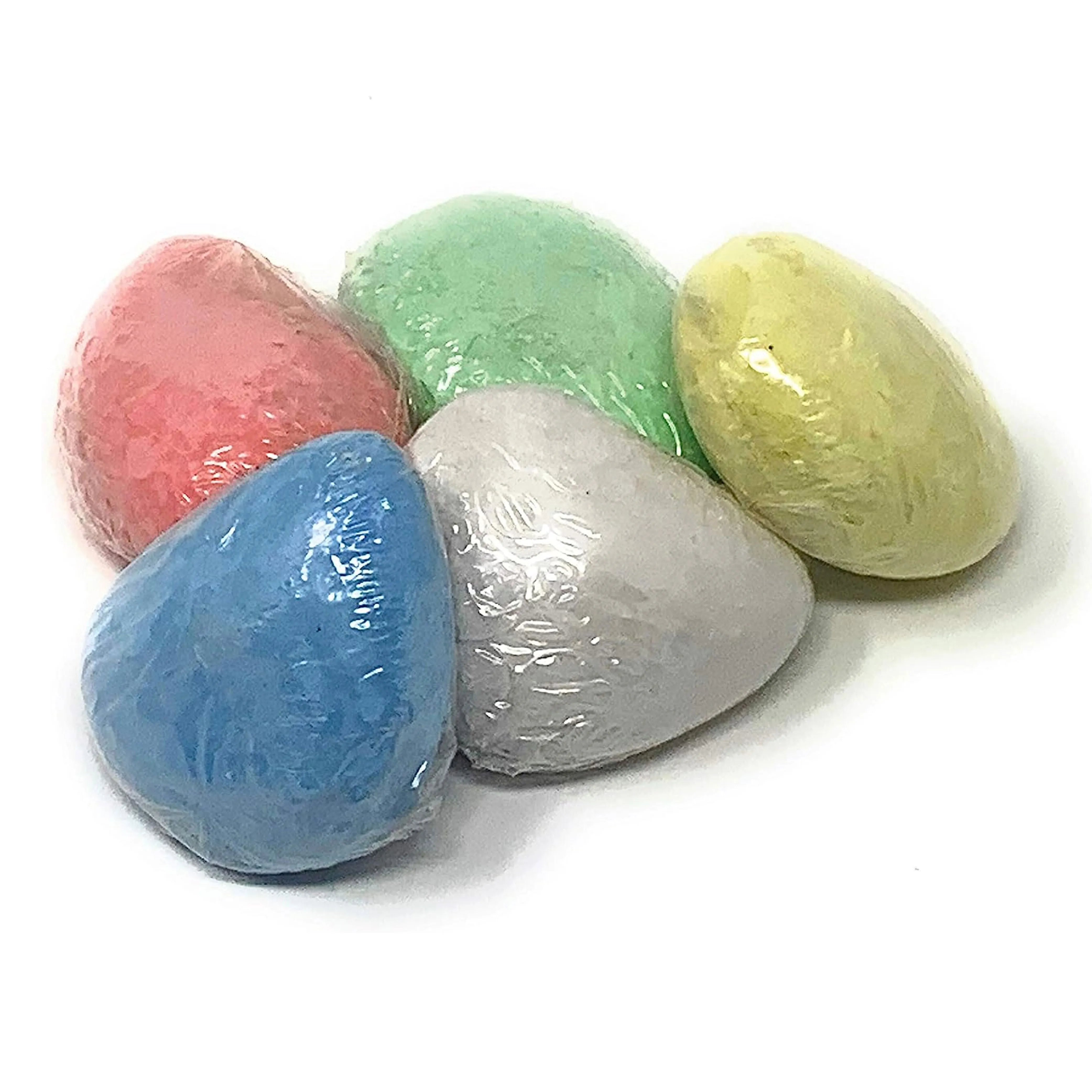 10 Kids Rock Shaped Chalk Pebbles Washable Sidewalk Outdoor Non Toxic Preschool