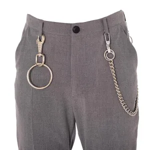 Accessories chain and hoop pants