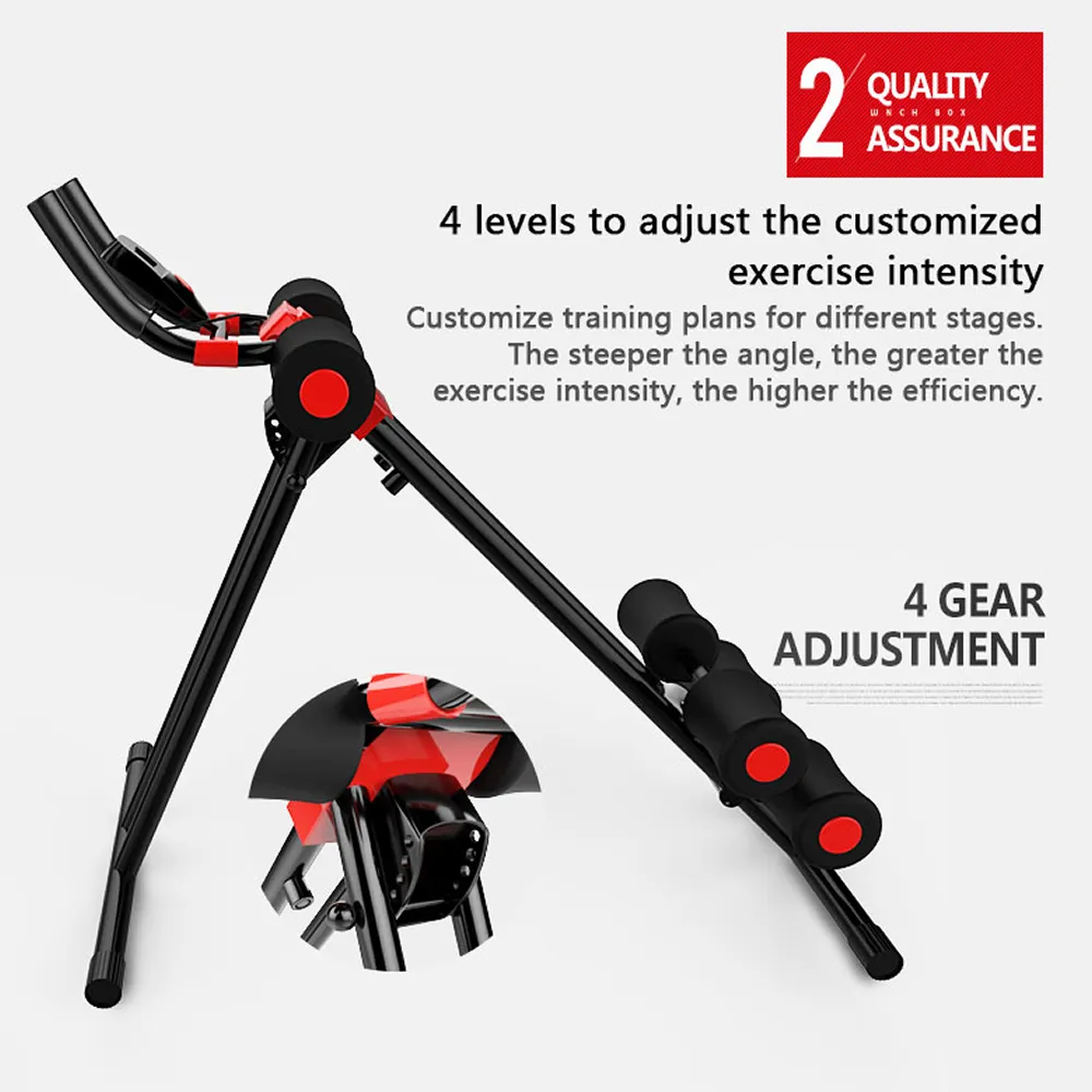 Adjustable 4 Gears Abdominal Trainer Equipment With Led Counter 183604