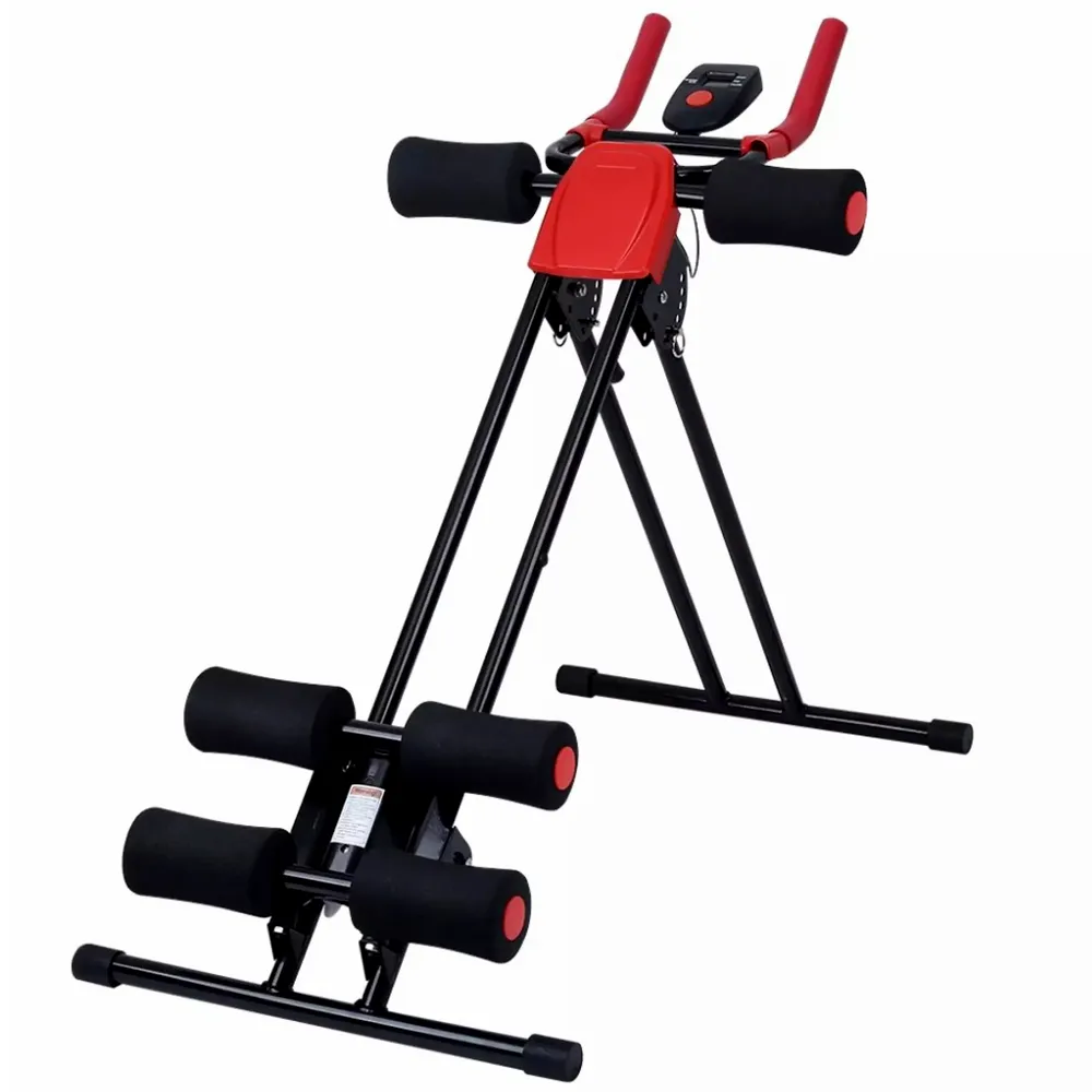 Adjustable 4 Gears Abdominal Trainer Equipment With Led Counter 183604