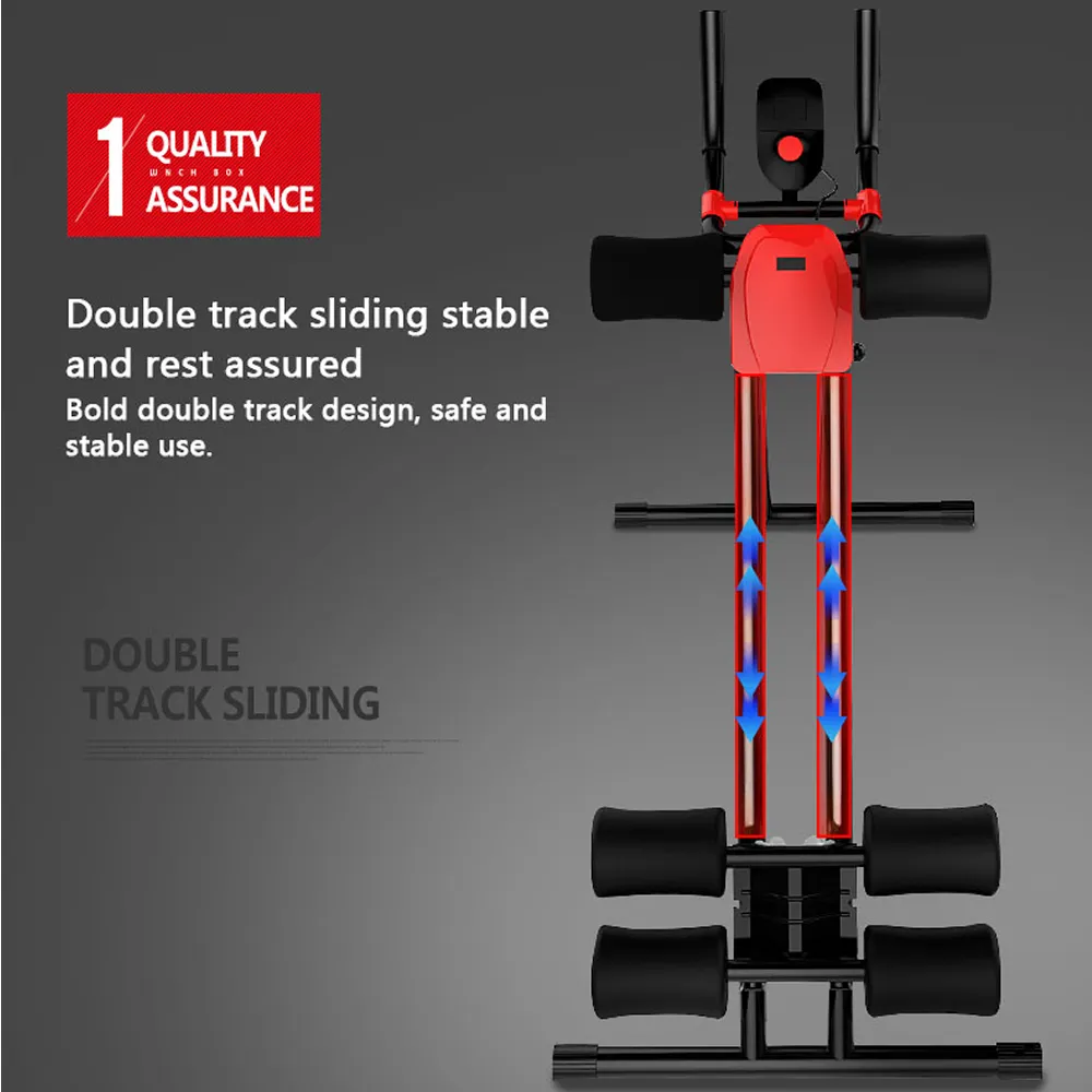 Adjustable 4 Gears Abdominal Trainer Equipment With Led Counter 183604