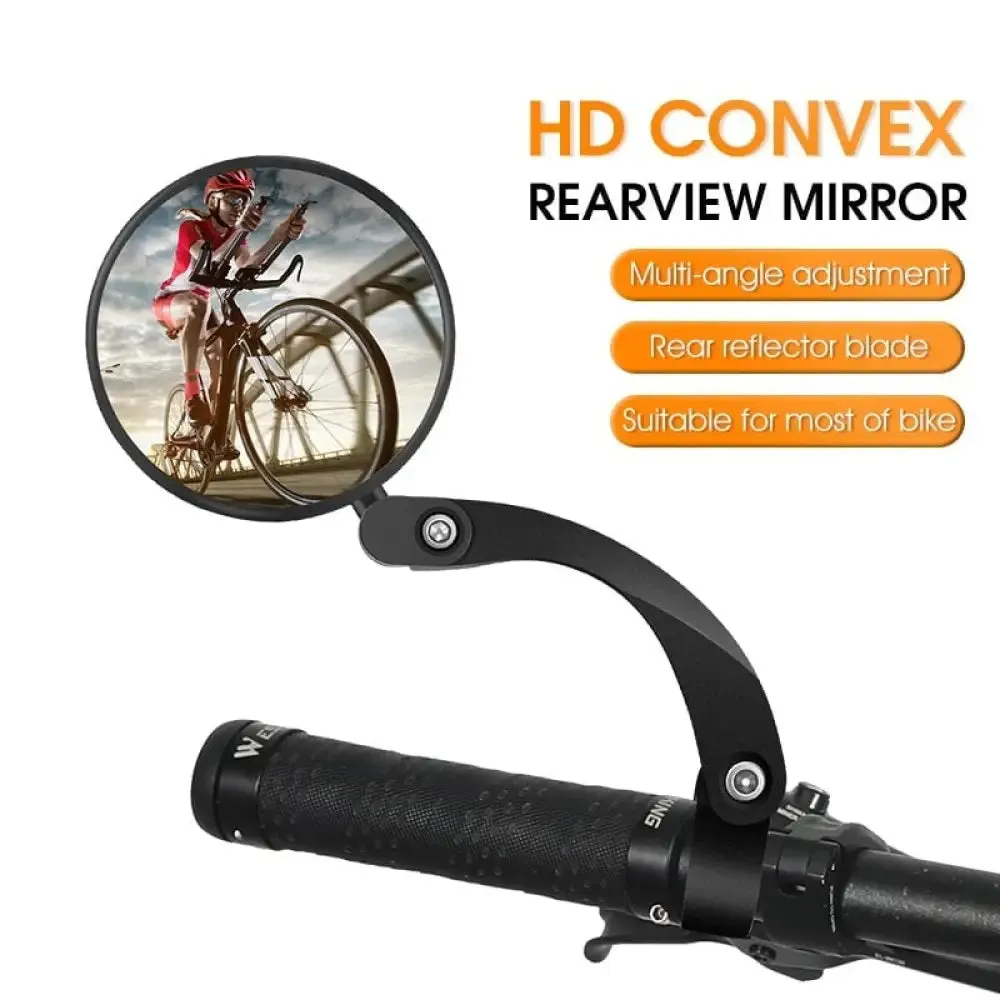 Adjustable Convex Bicycle Rearview Mirror