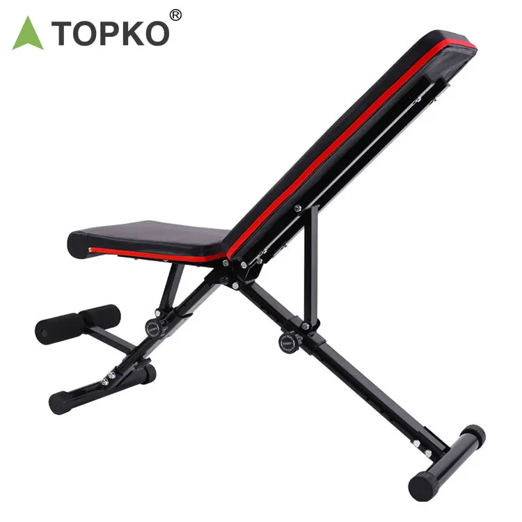 Adjustable Weight Bench, Exercise Bench Press for Home Gym, Fold Equipment Body Gym System,