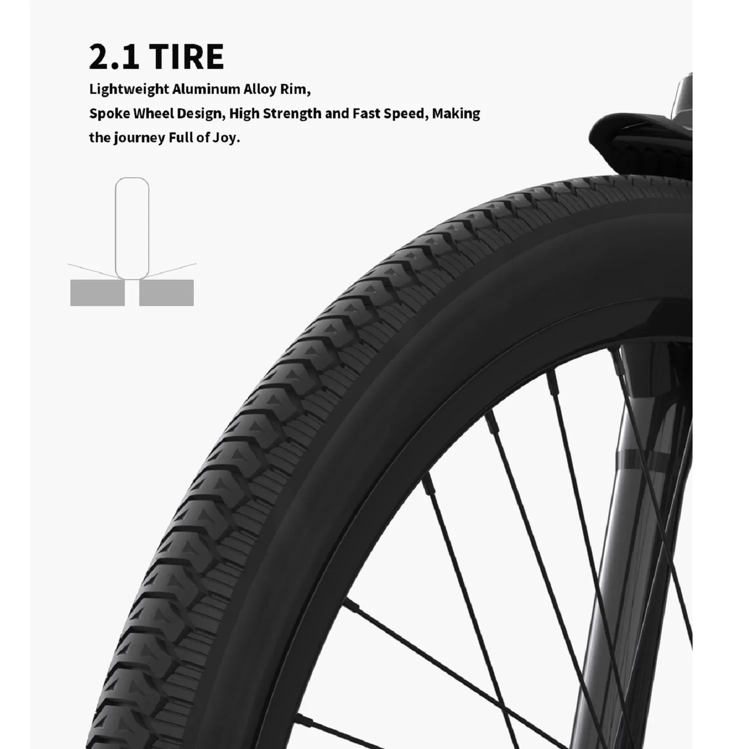 Aostirmotor 500W S07-P Commuting and Hunting Electric Bike