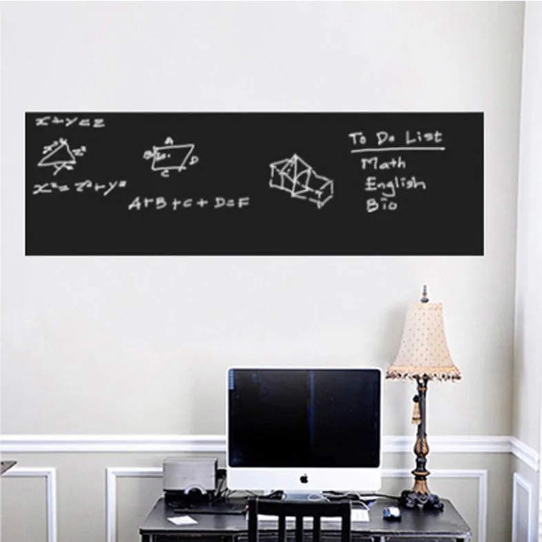 Chalkboard Wall Sticker <br> Plain Roll