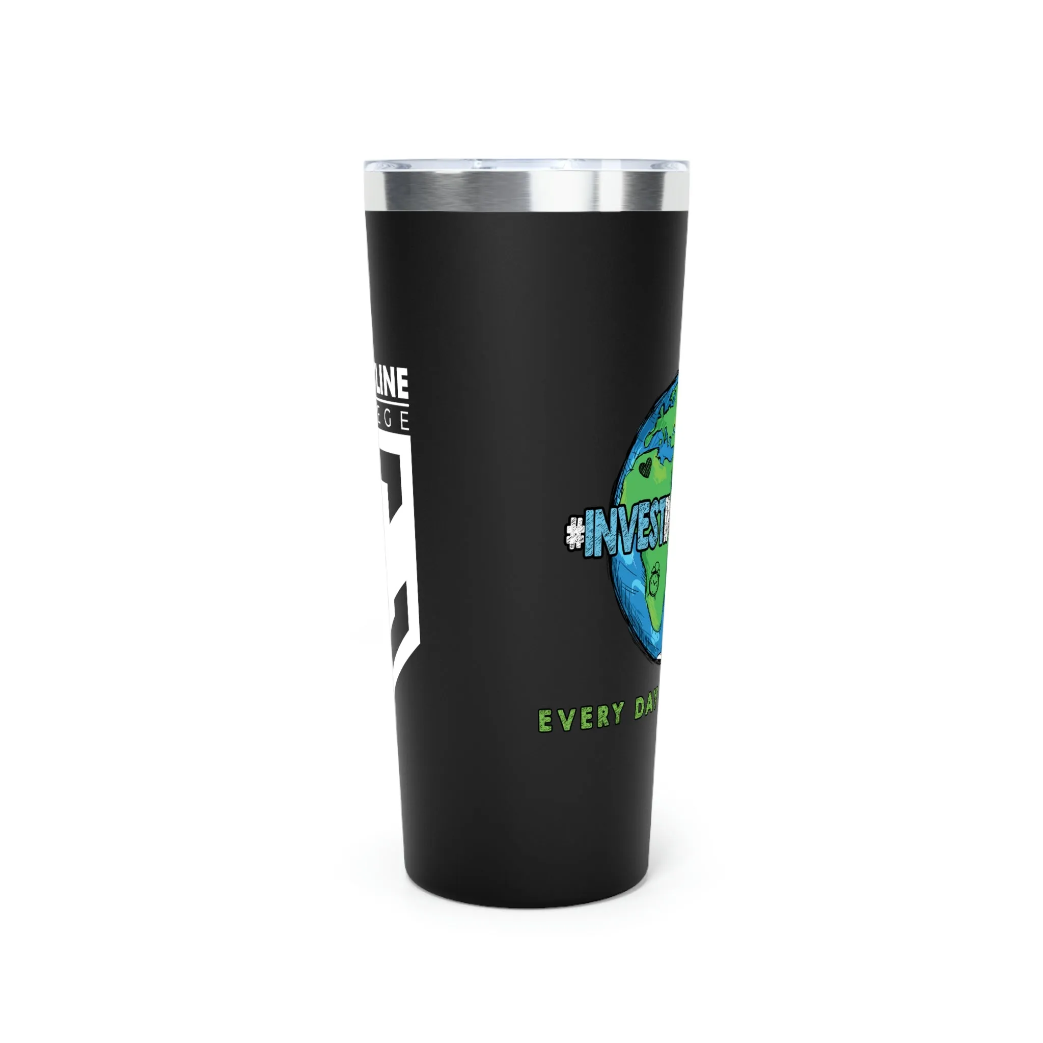 Coastline "Invest In Our Planet" Copper Vacuum Insulated Tumbler, 22oz