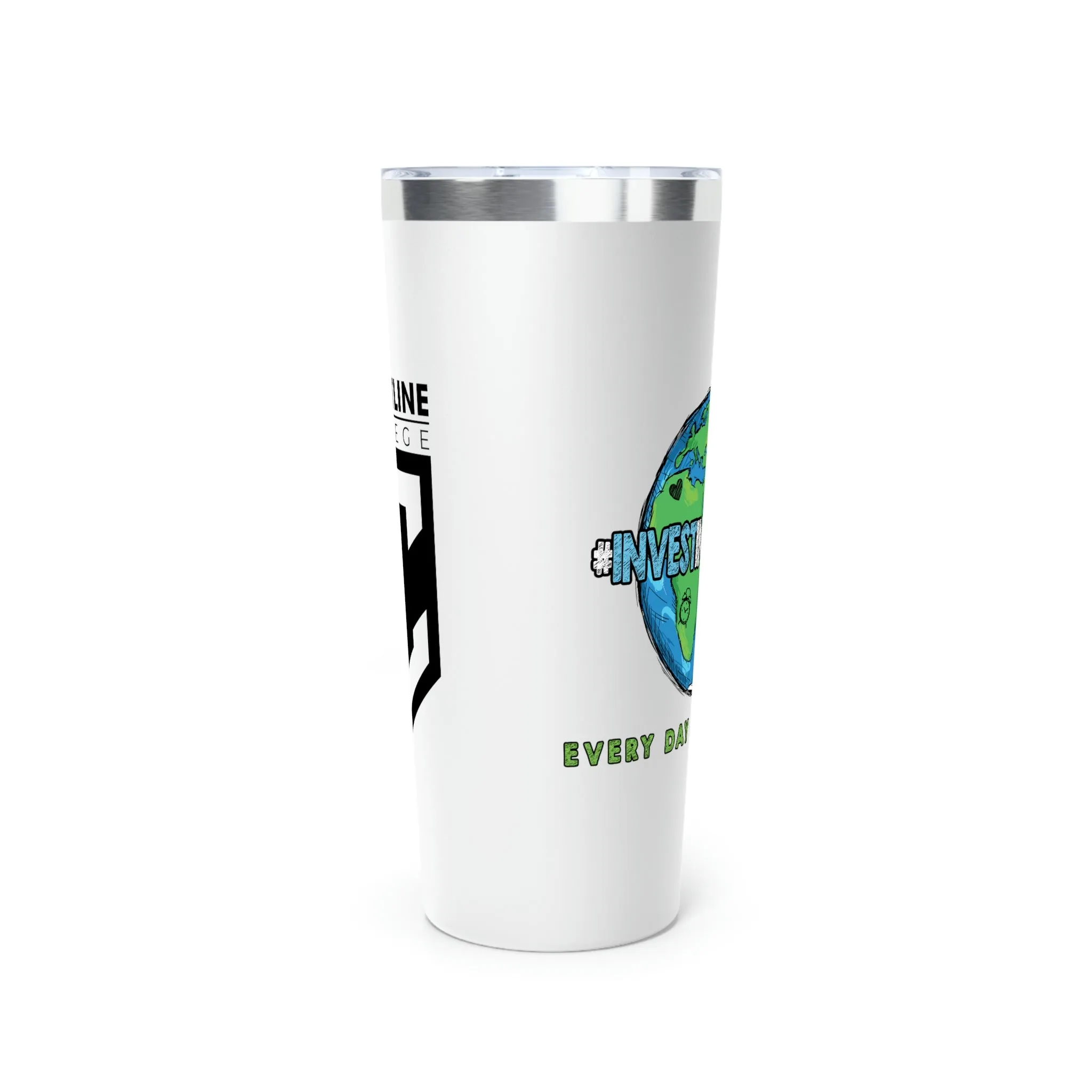 Coastline "Invest In Our Planet" Copper Vacuum Insulated Tumbler, 22oz
