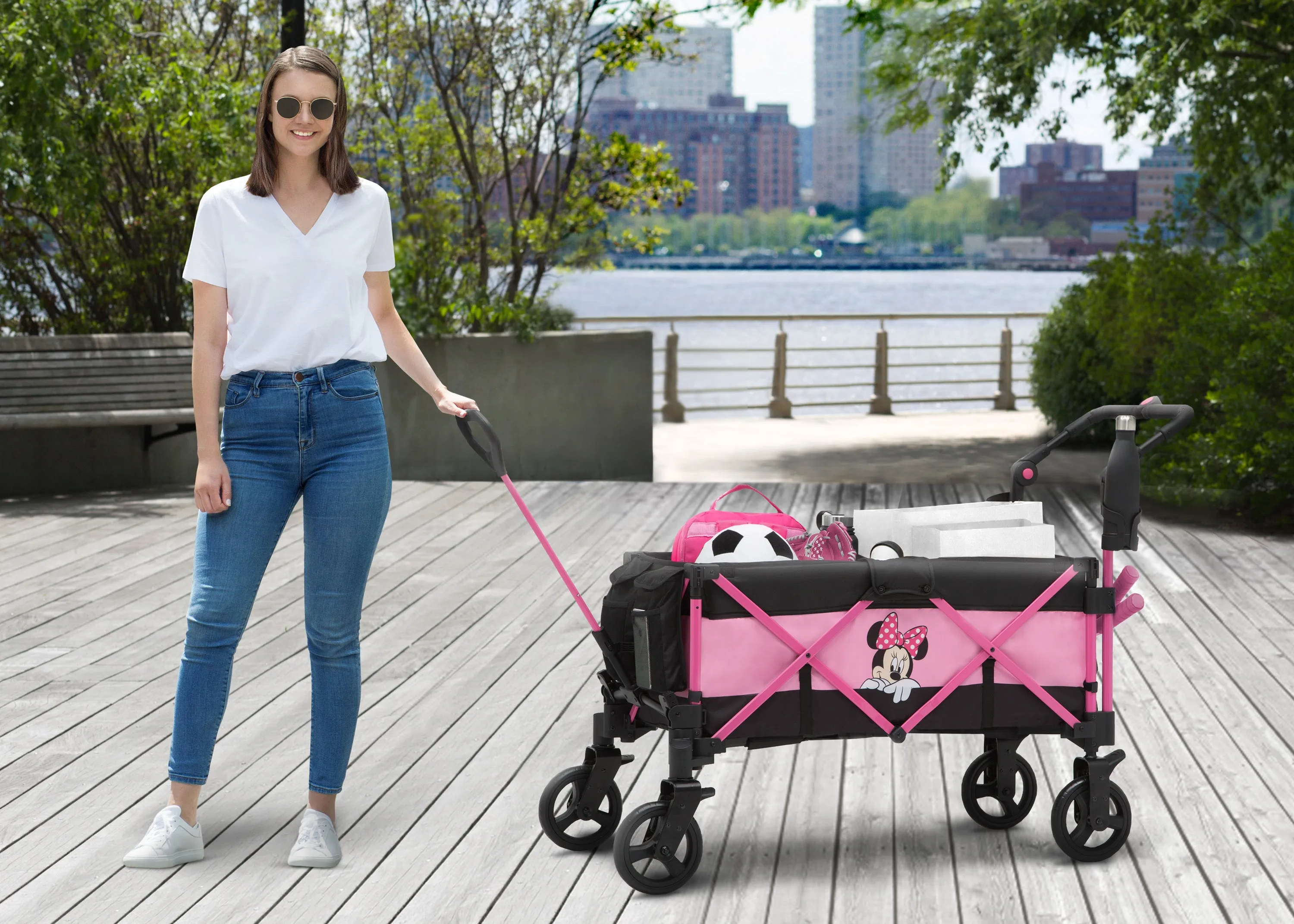 Disney Minnie Mouse Stroller Wagon