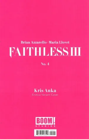 Faithless III #4 (Of 6) Cover B Erotic Variant Anka (Mature)