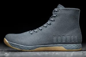 HIGH-TOP DARK GREY GUM TRAINER (WOMEN'S)