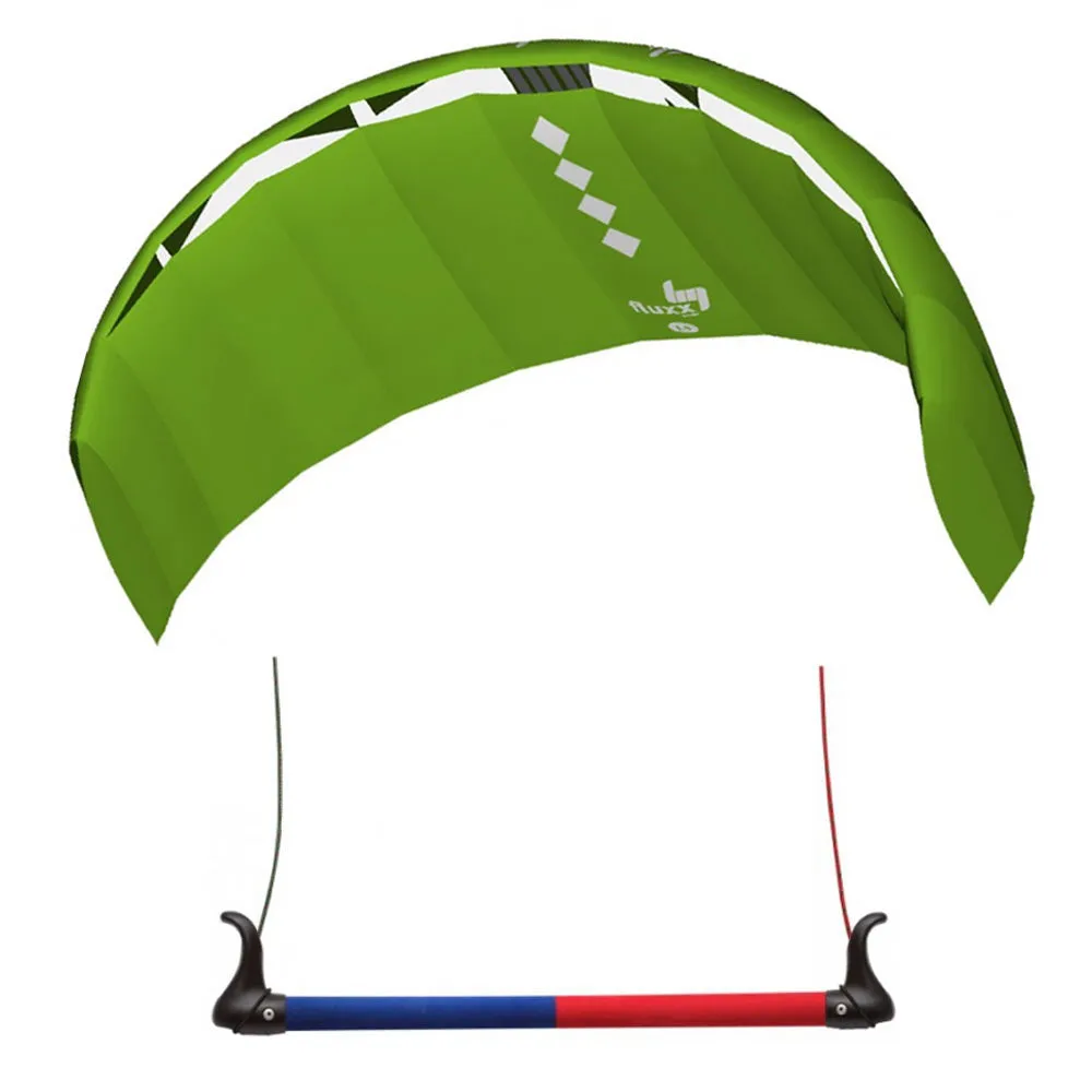 HQ4 Fluxx 1.8 R2F Trainer Kite Kiteboarding Power Surf Kitesurf Beach Beginner