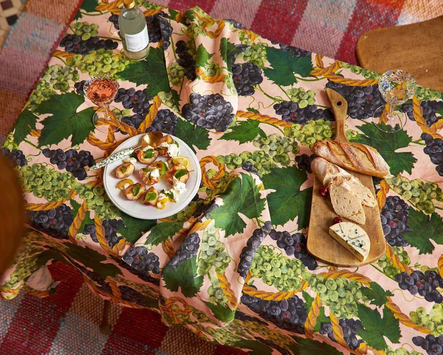 KIP & CO Linen Napkin Set 4 THE VINE