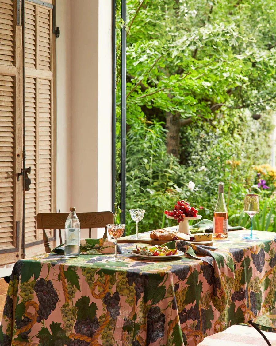 KIP & CO Linen Napkin Set 4 THE VINE