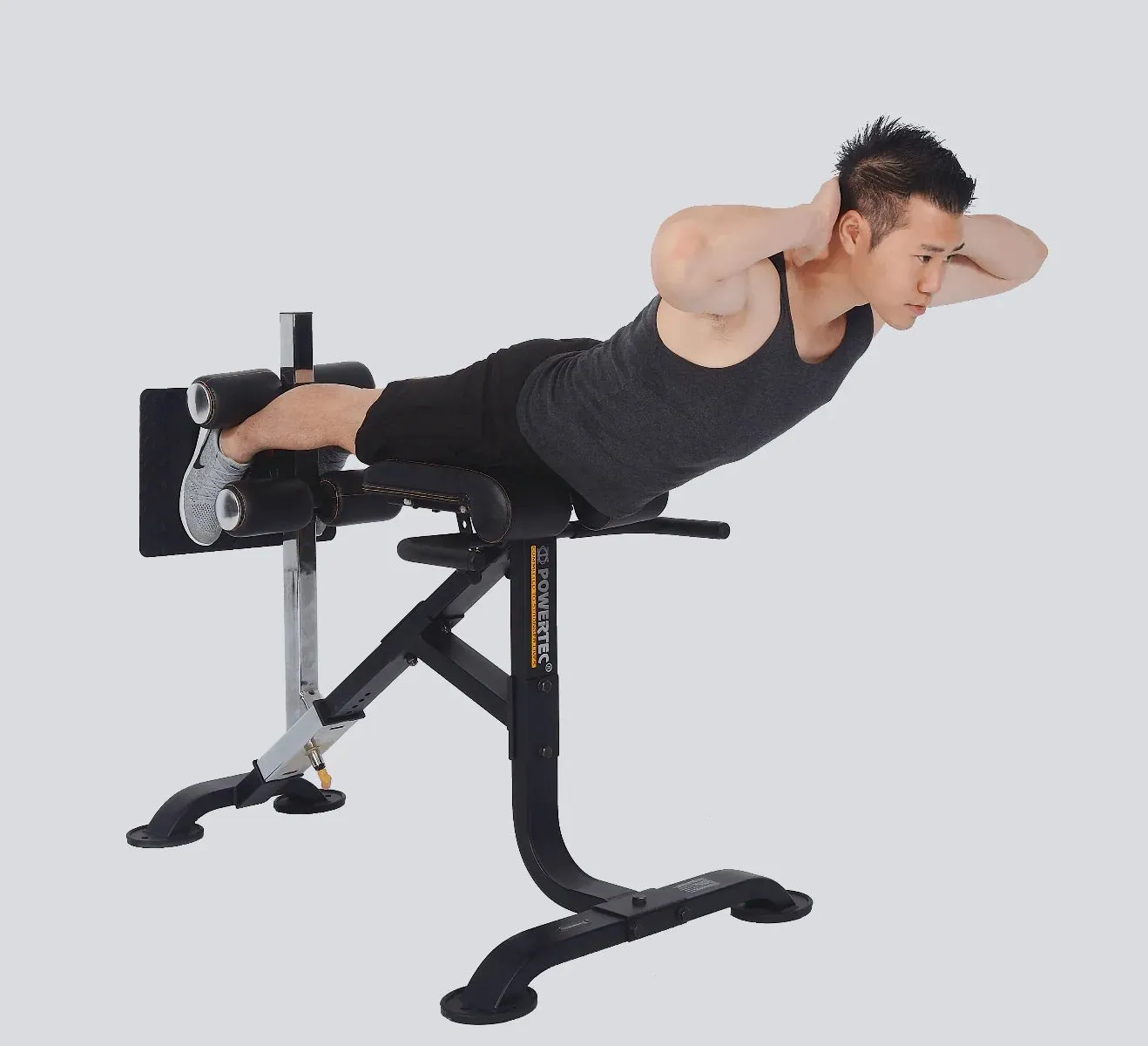 Powertec Dual Hyperextension-Crunch P-HC20