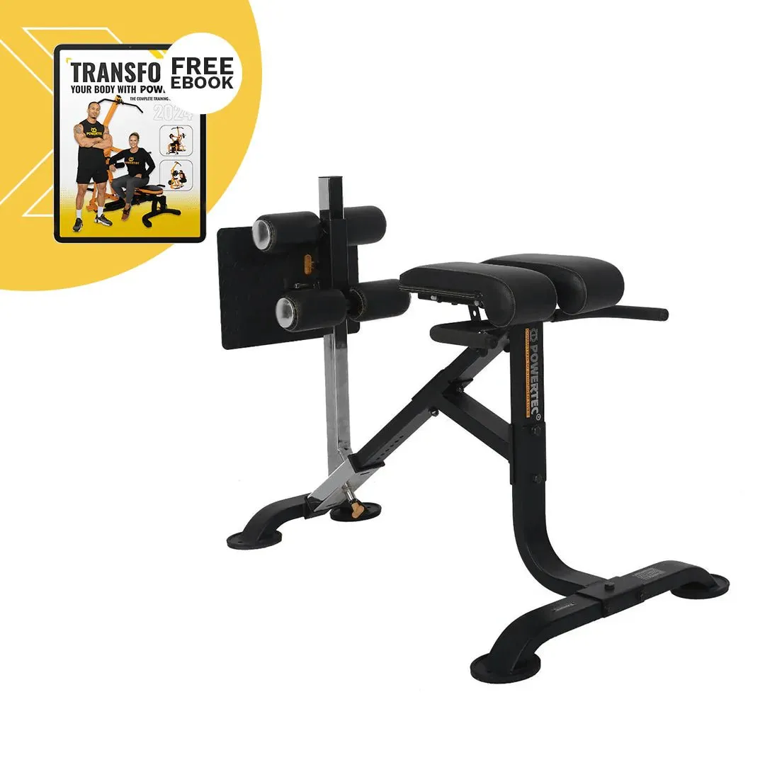Powertec Dual Hyperextension-Crunch P-HC20