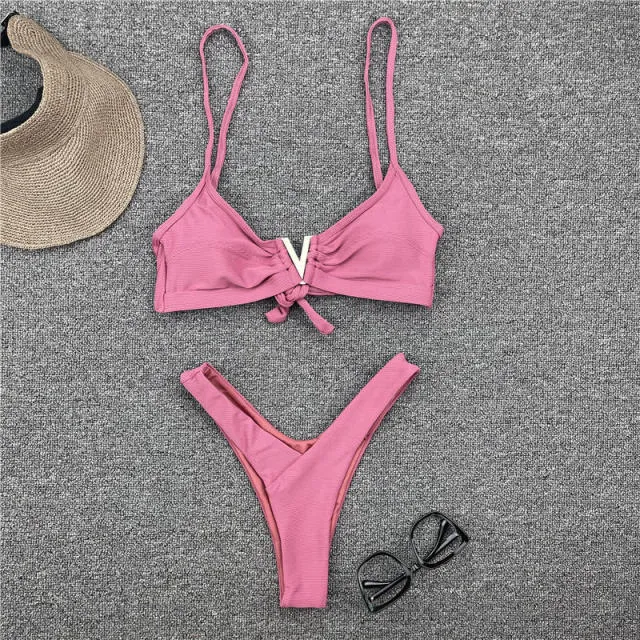 push up bikini set