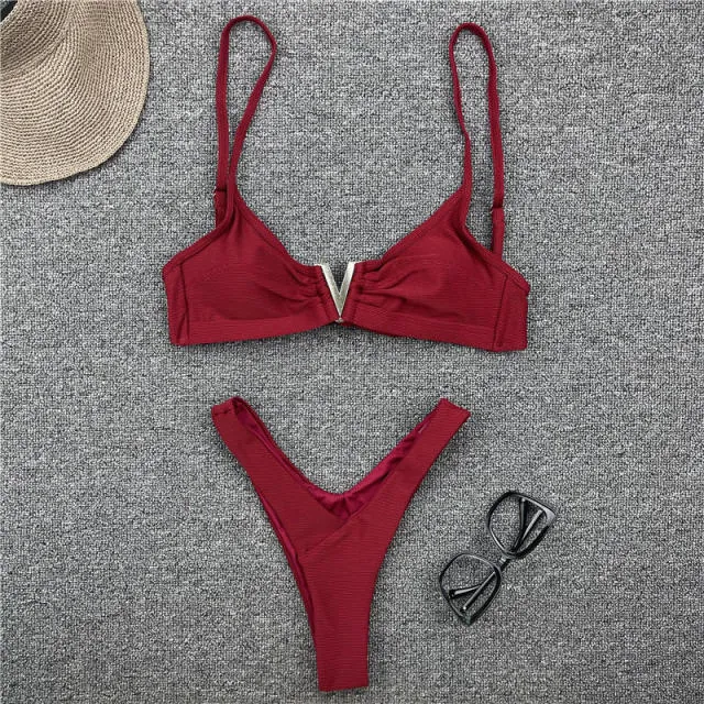 push up bikini set
