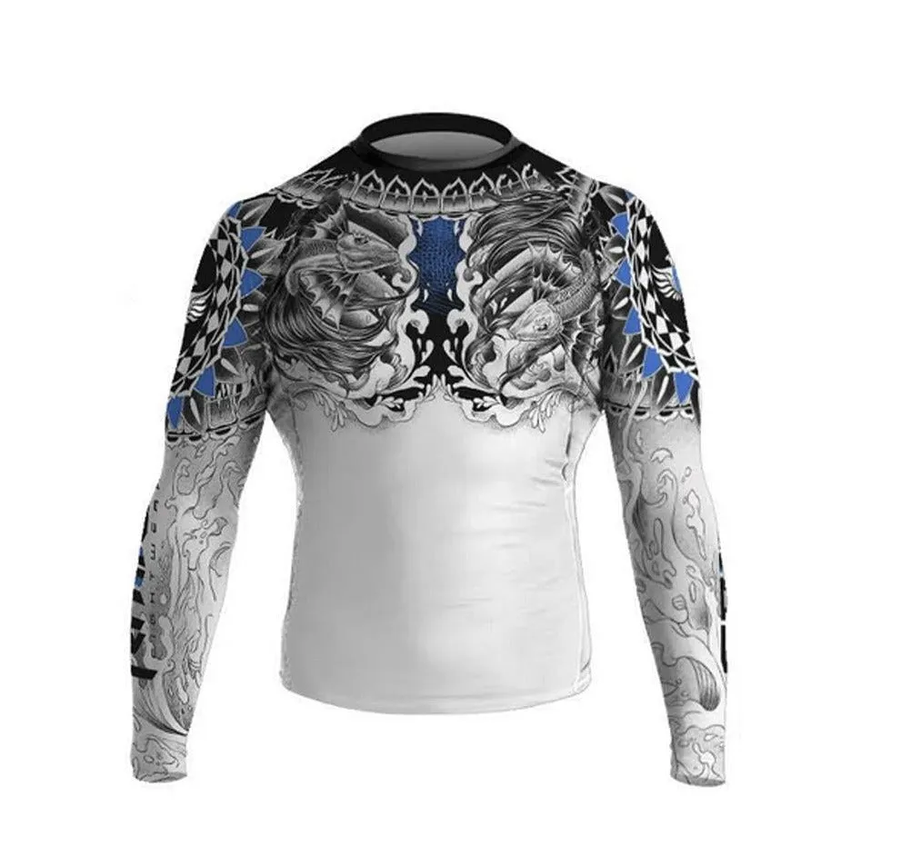 Raven "Battle Fish" Rash Guard