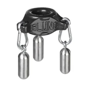 Slung Ballstretcher With 3 Carabiners Black
