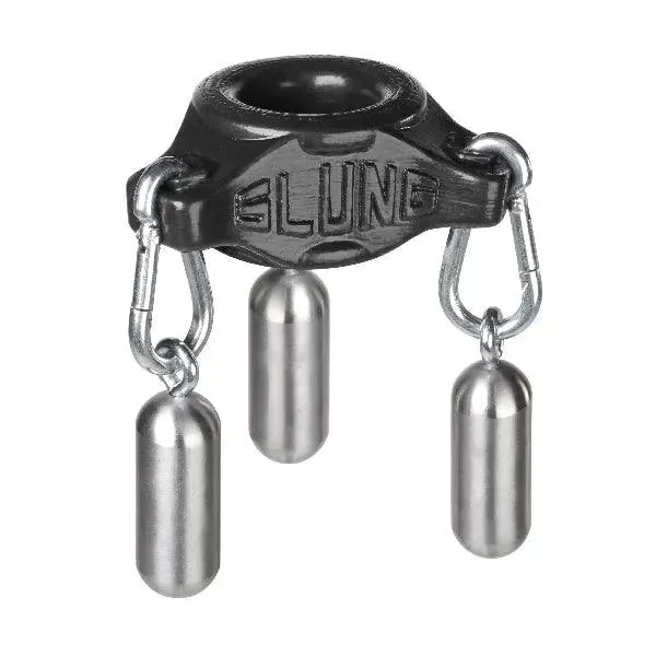 Slung Ballstretcher With 3 Carabiners Black