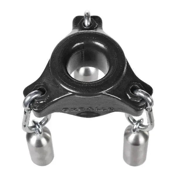 Slung Ballstretcher With 3 Carabiners Black