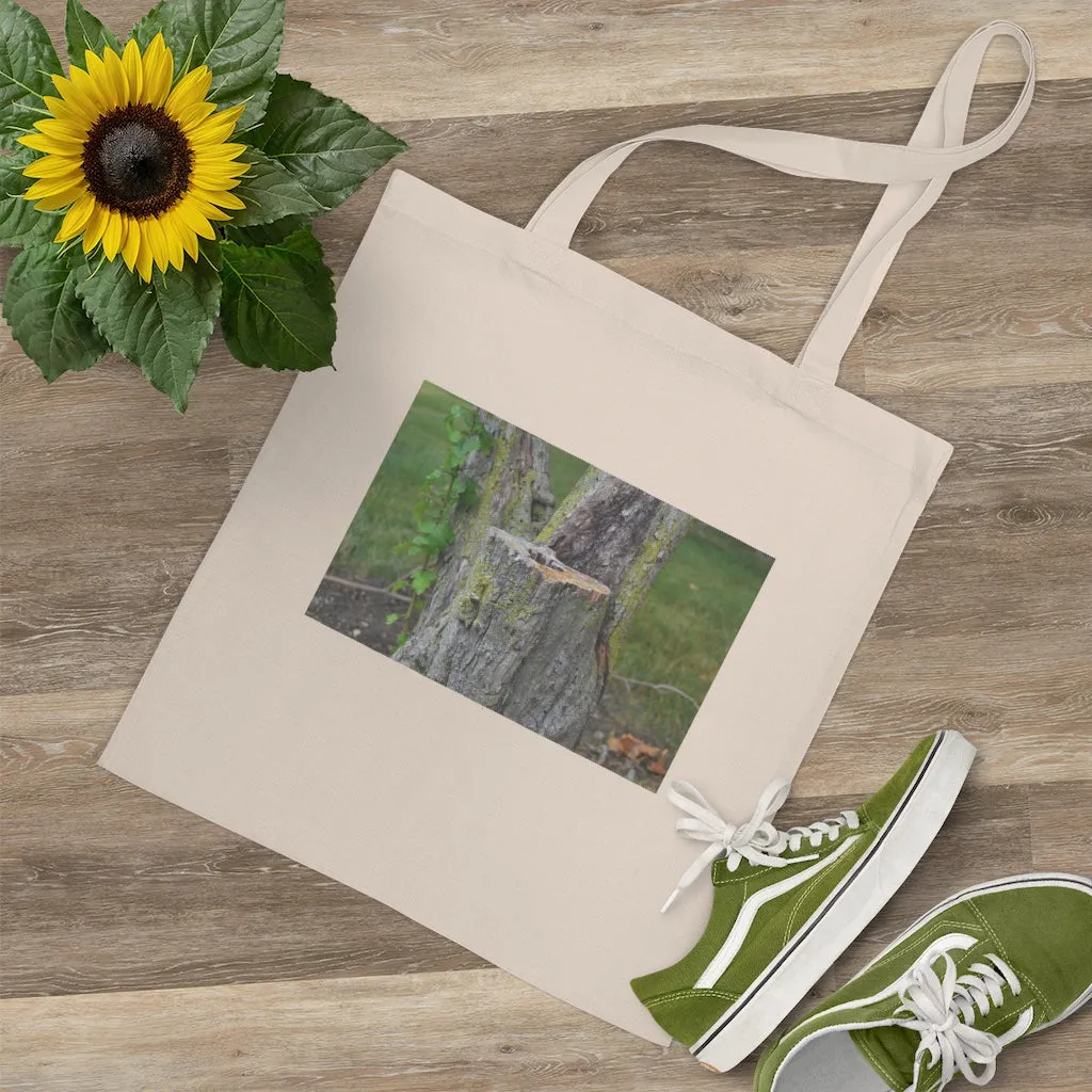 Tree Stump Tote Bag