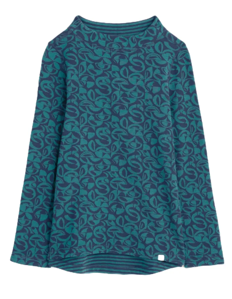 Women's Shore Sighting Reversible Top in Blue