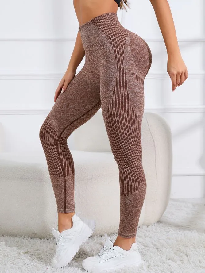 ZASUWA Female Faux Denim Quick Dry High-waisted Push Up Design Leggings